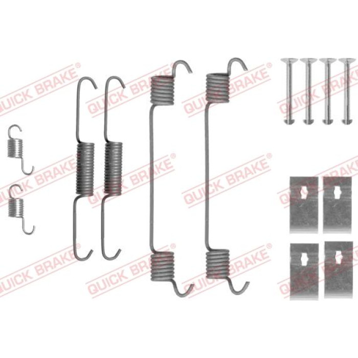 Quick Brake Montagesatz für Bremsbacken 105-0860 Quick Brake Montagesatz für Bremsbacken 105-0860