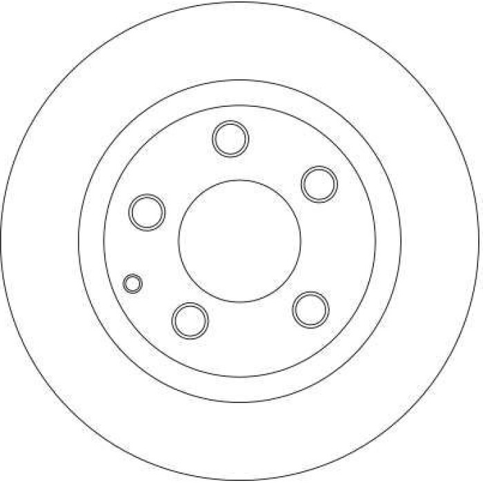TRW Bremsscheibe Mazda T. 6 DF4442 TRW Bremsscheibe Mazda T. 6 DF4442