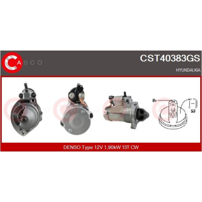 CASCO Anlasser CST40383GS CASCO Anlasser CST40383GS