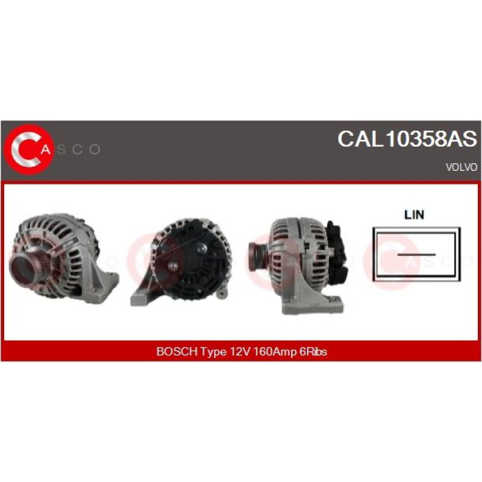 CASCO Generator CAL10358AS CASCO Generator CAL10358AS
