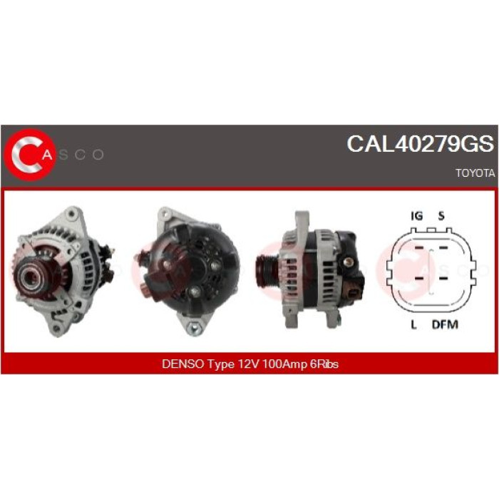 CASCO Generator CAL40279GS CASCO Generator CAL40279GS