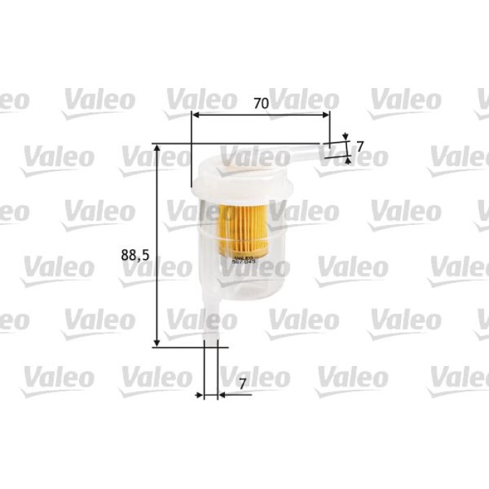 587045 Valeo Kraftstofffilter 587045 587045 Valeo Kraftstofffilter 587045