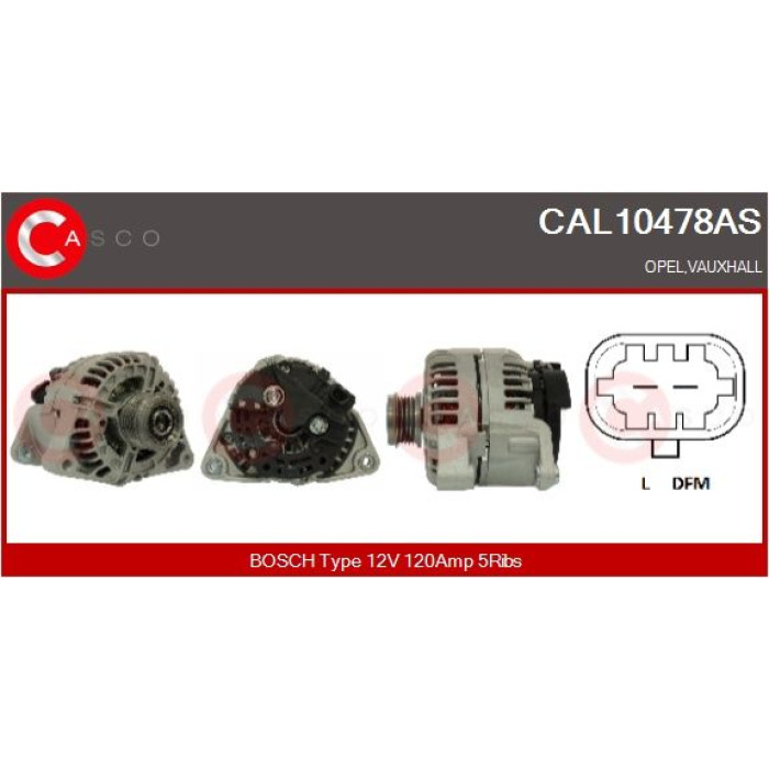 CASCO Generator CAL10478AS CASCO Generator CAL10478AS