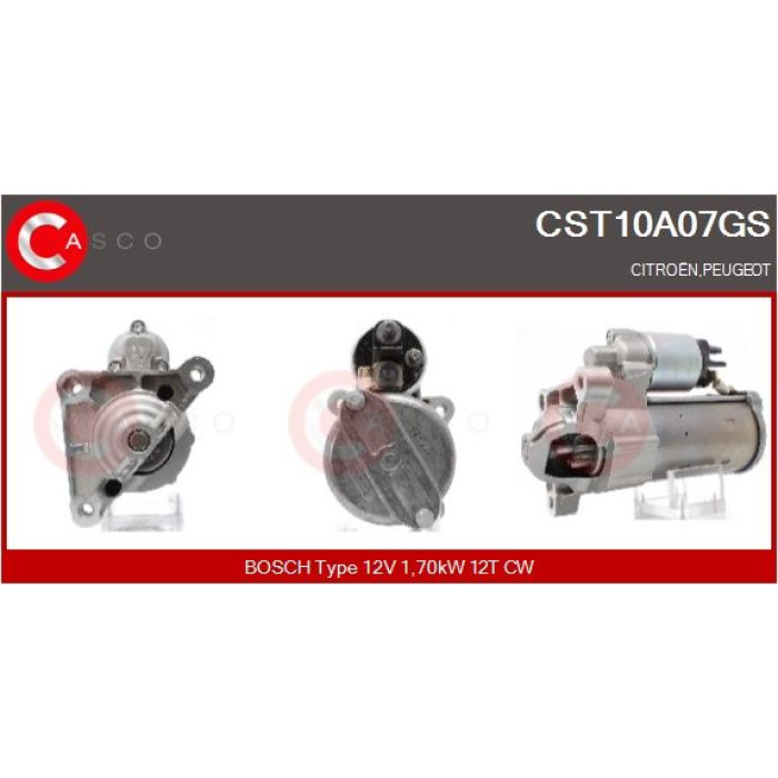 CASCO Anlasser CST10A07GS CASCO Anlasser CST10A07GS