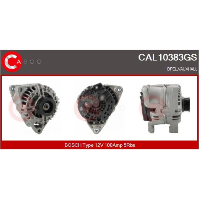 CASCO Generator CAL10383GS CASCO Generator CAL10383GS