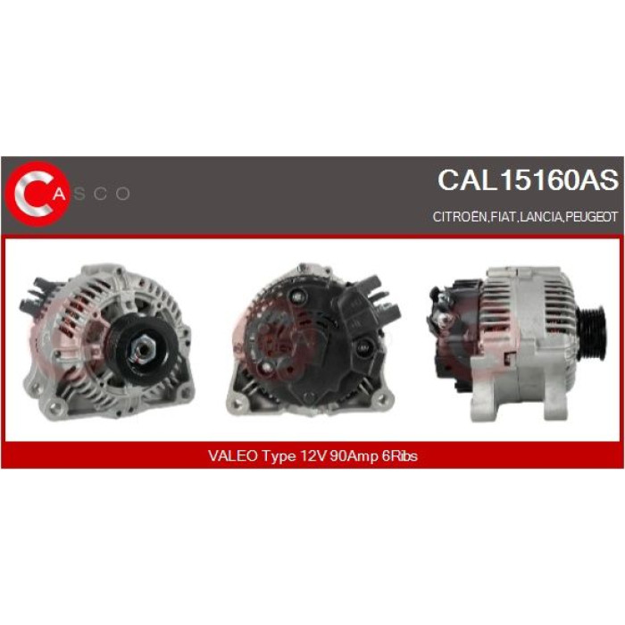 CASCO Generator CAL15160AS CASCO Generator CAL15160AS