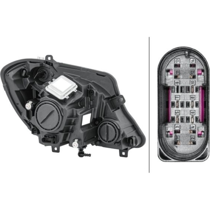 1EJ 011 030-311 SCHEINWERFER L D3S/H7/LED HELLA 1EJ 011 030-311 SCHEINWERFER L D3S/H7/LED HELLA
