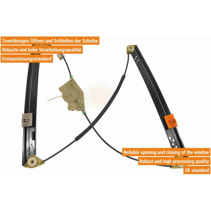 VAICO V10-9800 Fensterheber vorne rechts, elektrisch VAICO V10-9800 Fensterheber vorne rechts, elektrisch