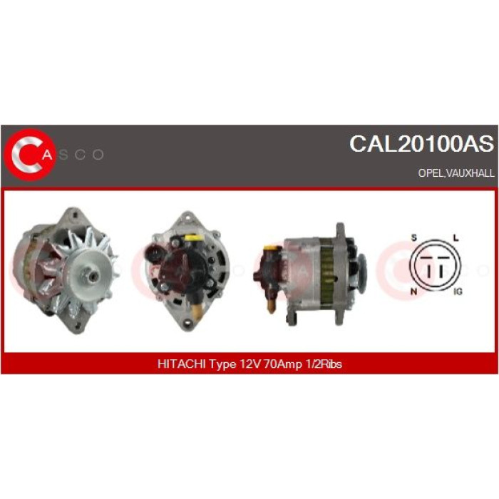 CASCO Generator CAL20100AS CASCO Generator CAL20100AS
