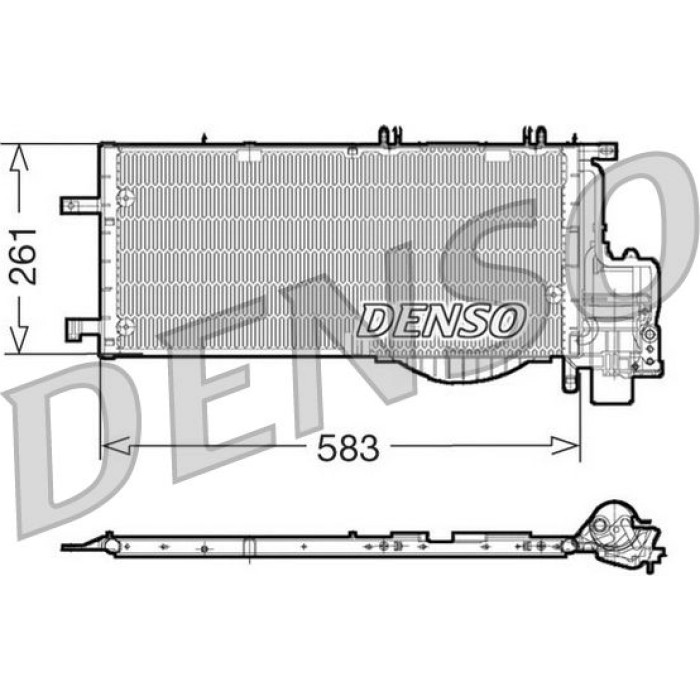 Denso Klimakondensator DCN20022 Denso Klimakondensator DCN20022