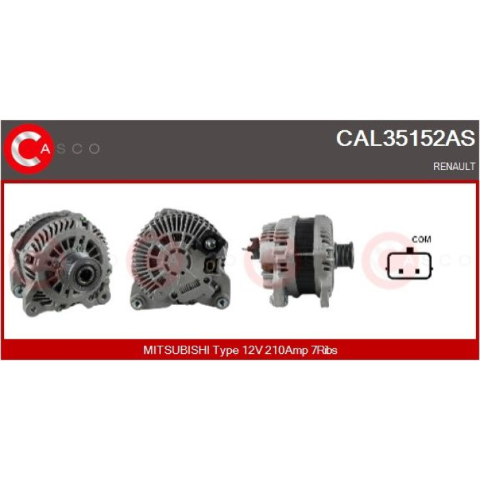 CASCO Generator CAL35152AS CASCO Generator CAL35152AS