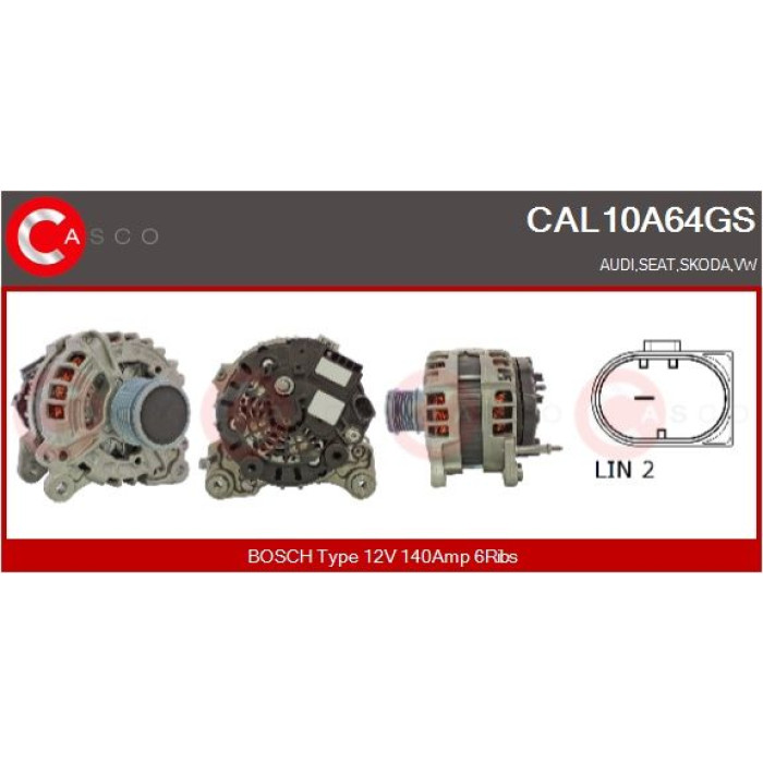 CASCO Generator CAL10A64GS