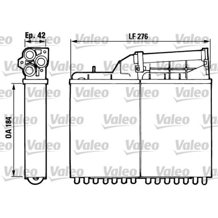 Valeo Wärmetauscher 883982 Valeo Wärmetauscher 883982