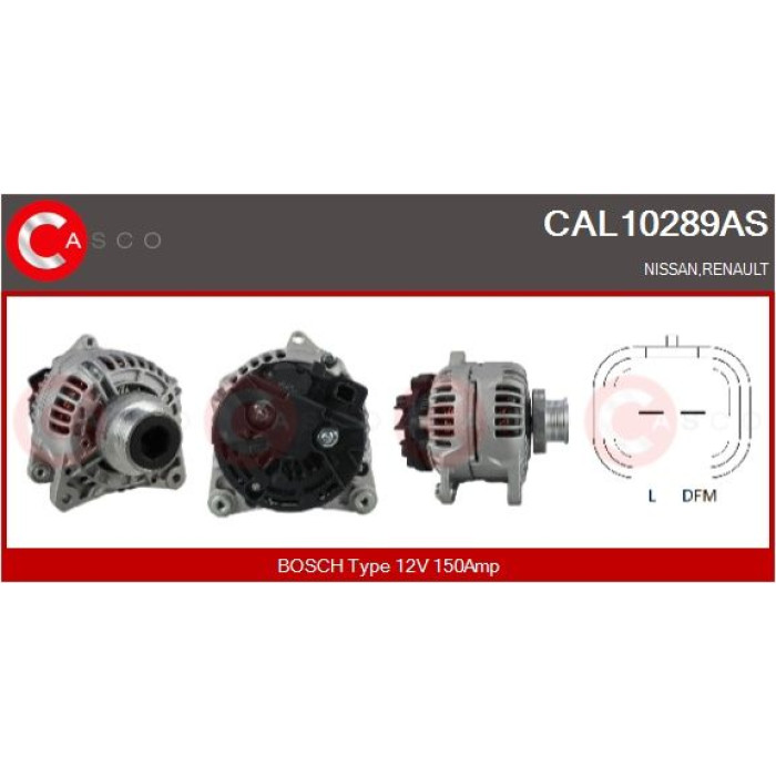 CASCO Generator CAL10289AS