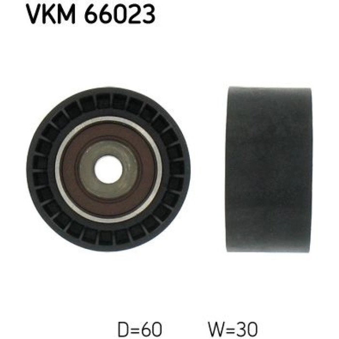 SKF Keilrippenriemen-Spannrolle VKM 66023 SKF Keilrippenriemen-Spannrolle VKM 66023