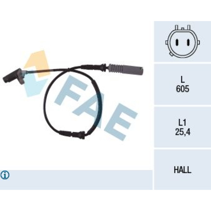 78042 FAE Sensor, Raddrehzahl 78042