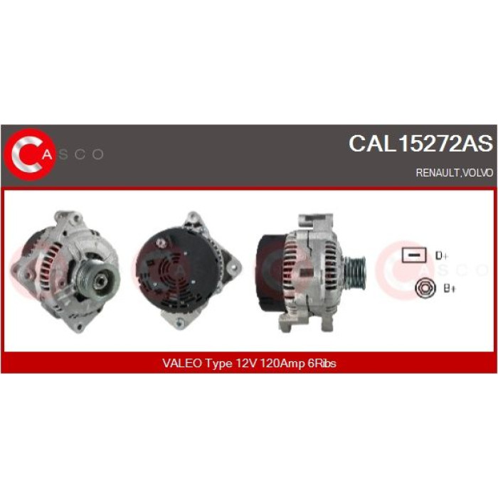 CASCO Generator CAL15272AS CASCO Generator CAL15272AS