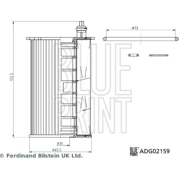 BluePrint Ölfilter ADG02159 BluePrint Ölfilter ADG02159