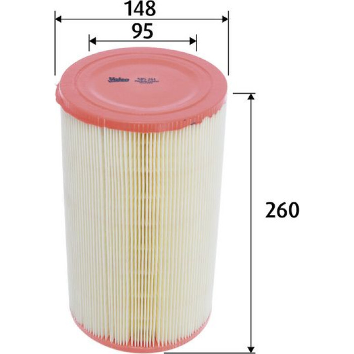 Valeo Luftfilter 585761 Valeo Luftfilter 585761