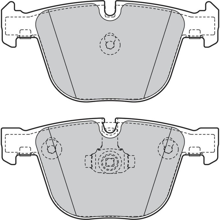 Valeo Bremsbelagsatz 598820 Valeo Bremsbelagsatz 598820