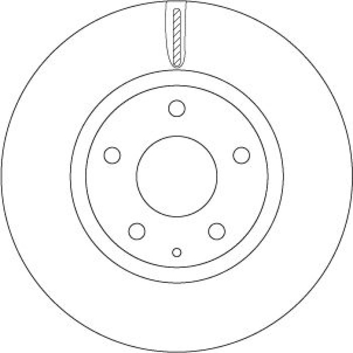TRW Bremsscheibe Mazda P. 6/Cx-5 2.0-2.5 11 DF8052 TRW Bremsscheibe Mazda P. 6/Cx-5 2.0-2.5 11 DF8052