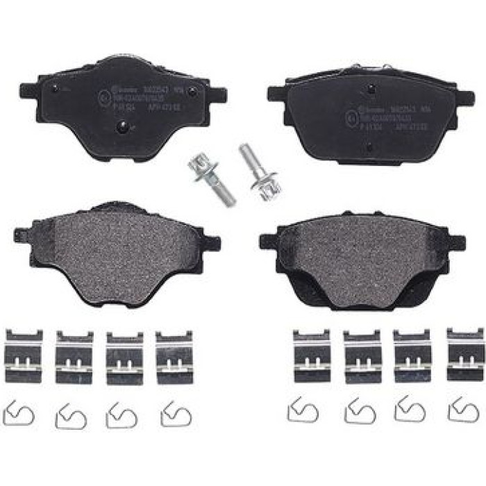BREMBO Bremsklötze HA P 61 124 BREMBO Bremsklötze HA P 61 124
