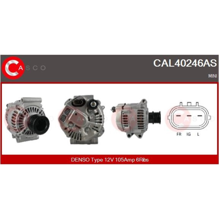 CASCO Generator CAL40246AS CASCO Generator CAL40246AS