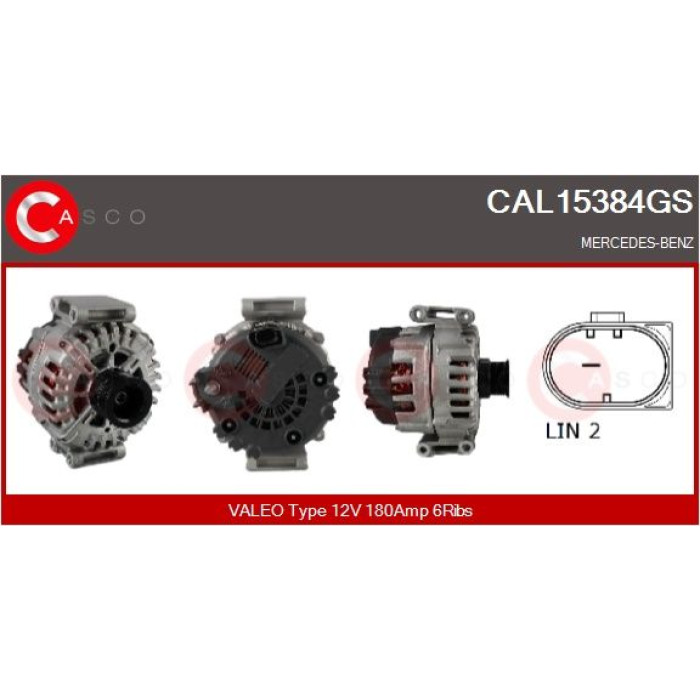 CASCO Generator CAL15384GS CASCO Generator CAL15384GS
