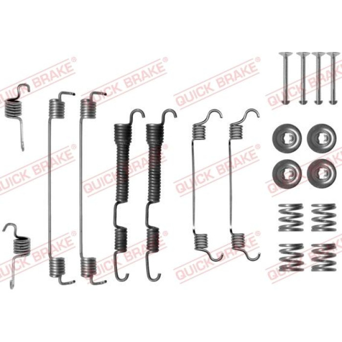 Quick Brake Zubehörsatz für Bremsbacken 105-0786 Quick Brake Zubehörsatz für Bremsbacken 105-0786