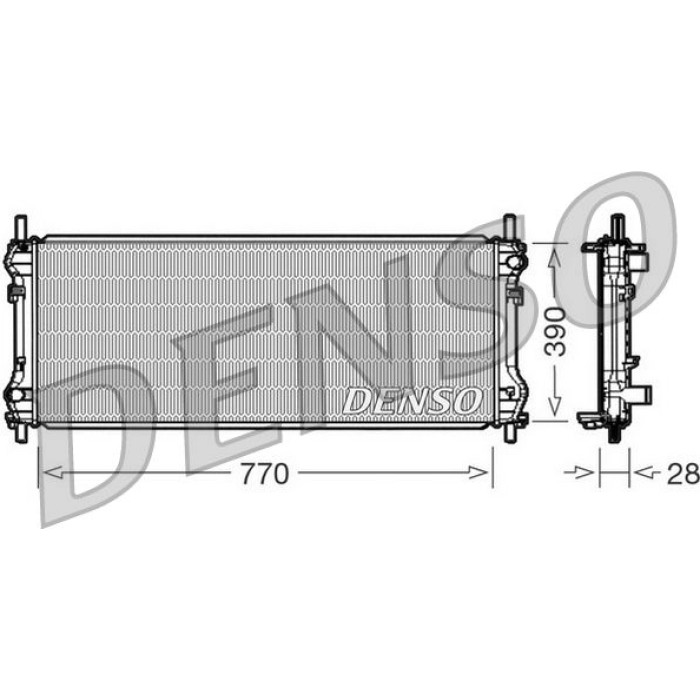 Denso Motorkühler DRM10103