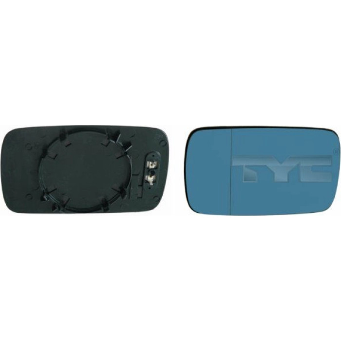 TYC Spiegelglas für Außenspiegel links/rechts asphärisch, blau getönt, beheizbar 303-0014-1 OE Nummer 51168250438 - l TYC Spiegelglas für Außenspiegel links/rechts asphärisch, blau getönt, beheizbar 303-0014-1 OE Nummer 51168250438 - l