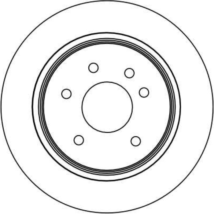 TRW Bremsscheibe Jaguar T. Xj6 DF4094 TRW Bremsscheibe Jaguar T. Xj6 DF4094