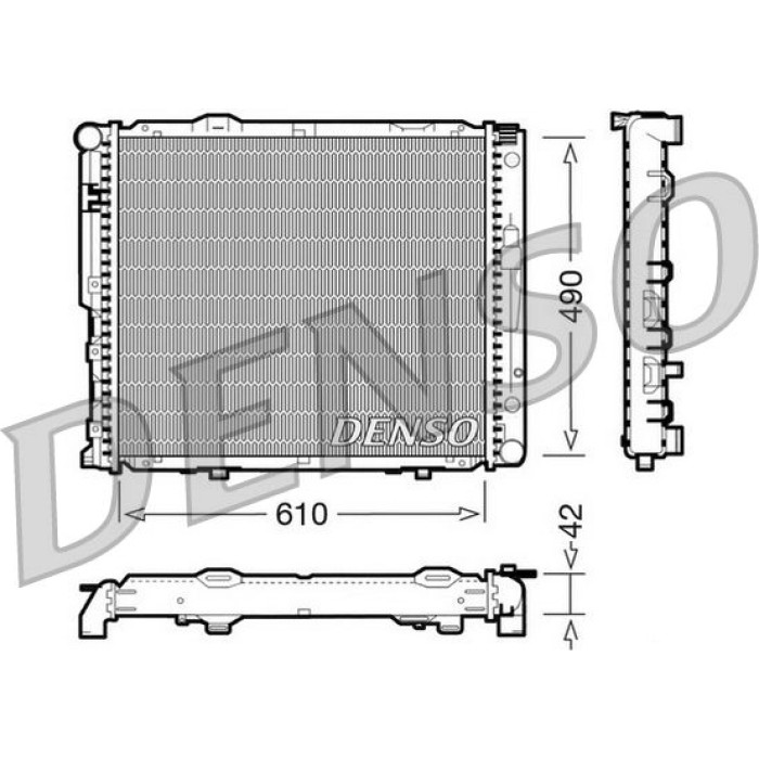 Denso Motorkühler DRM17033