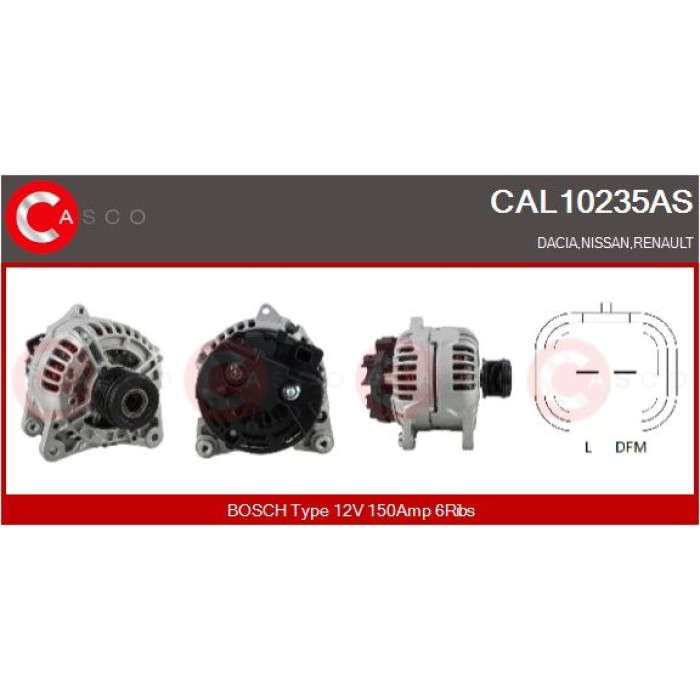 CASCO Generator CAL10235AS CASCO Generator CAL10235AS