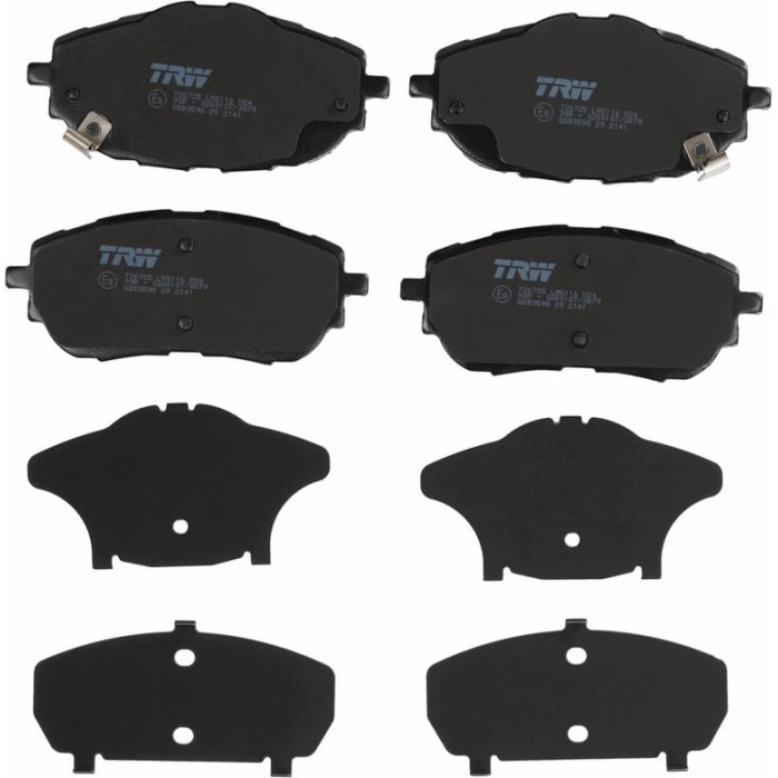 TRW Bremsbeläge Vorderachse GDB3598 TRW Bremsbeläge Vorderachse GDB3598