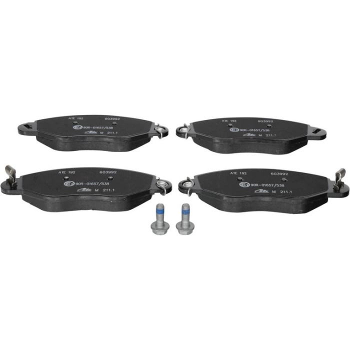 ATE Bremsbelagsatz Ford Vorderachse Transit 2.0-2.4 TDCi 00-06 13.0460-3992.2 ATE Bremsbelagsatz Ford Vorderachse Transit 2.0-2.4 TDCi 00-06 13.0460-3992.2