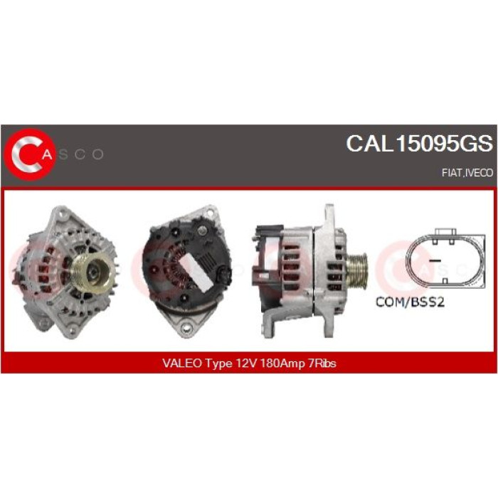 CASCO Generator CAL15095GS CASCO Generator CAL15095GS