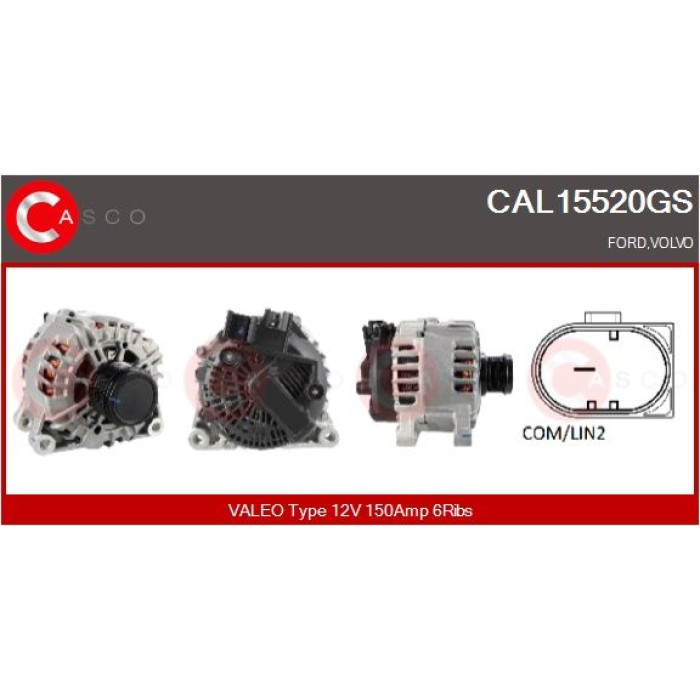 CASCO Generator CAL15520GS CASCO Generator CAL15520GS