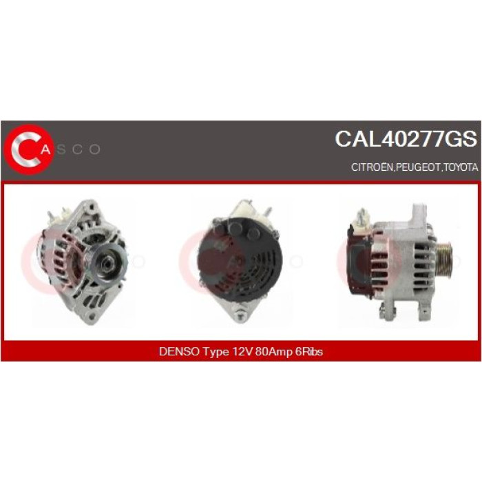 CASCO Generator CAL40277GS CASCO Generator CAL40277GS