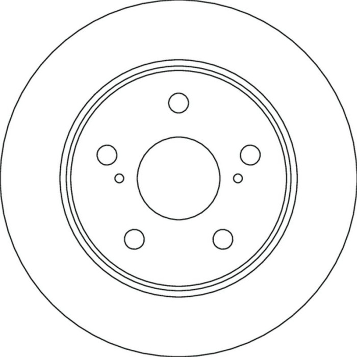 TRW Bremsscheibe DF6773