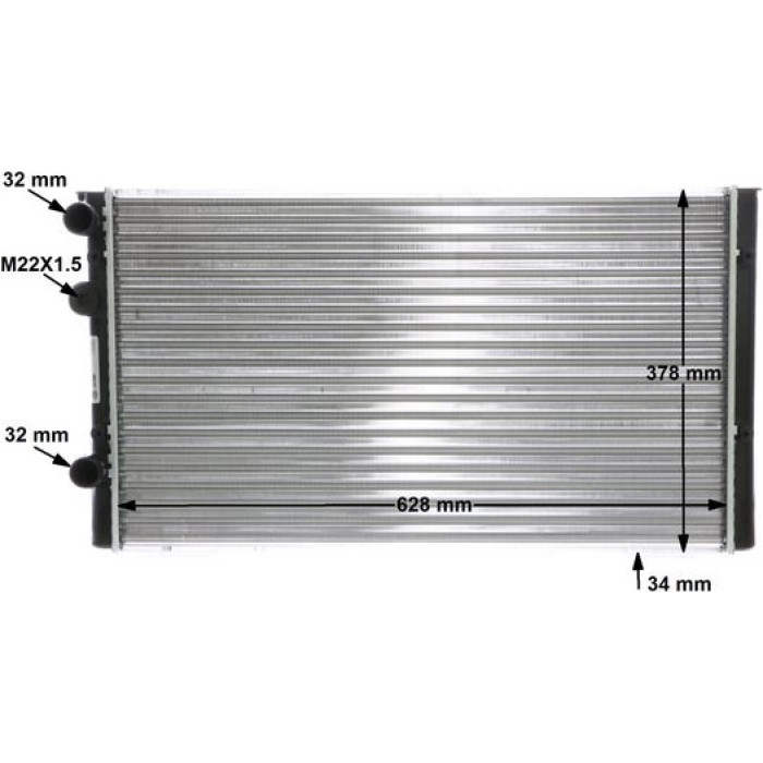 MAHLE Kühler, Motorkühlung CR 401 000S