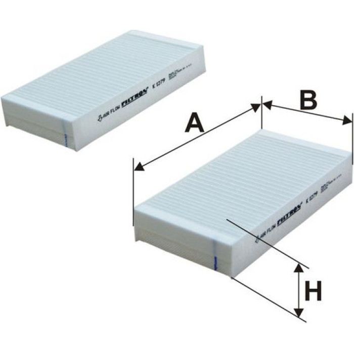 K 1279-2x Filtron Innenraumfilter K 1279-2x K 1279-2x Filtron Innenraumfilter K 1279-2x