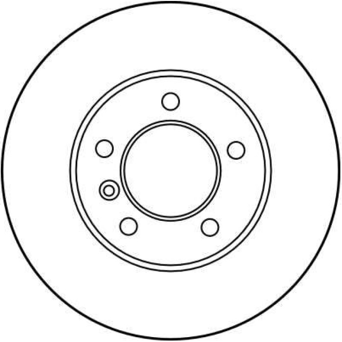 TRW Bremsscheibe Jaguar P. Xj 2.9-6.0 86-97 DF1804