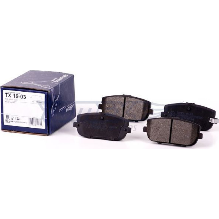 TOMEX brakes Bremsbelagsatz, Scheibenbremse TX 19-03 TOMEX brakes Bremsbelagsatz, Scheibenbremse TX 19-03