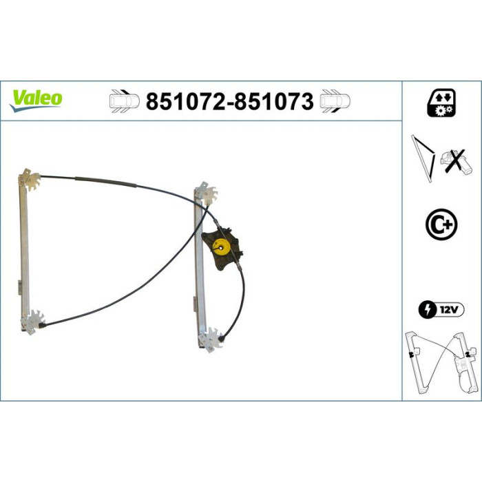 VALEO 851073 Fensterheber VALEO 851073 Fensterheber