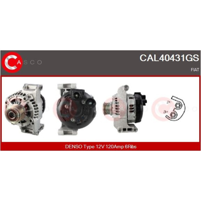CASCO Generator CAL40431GS CASCO Generator CAL40431GS