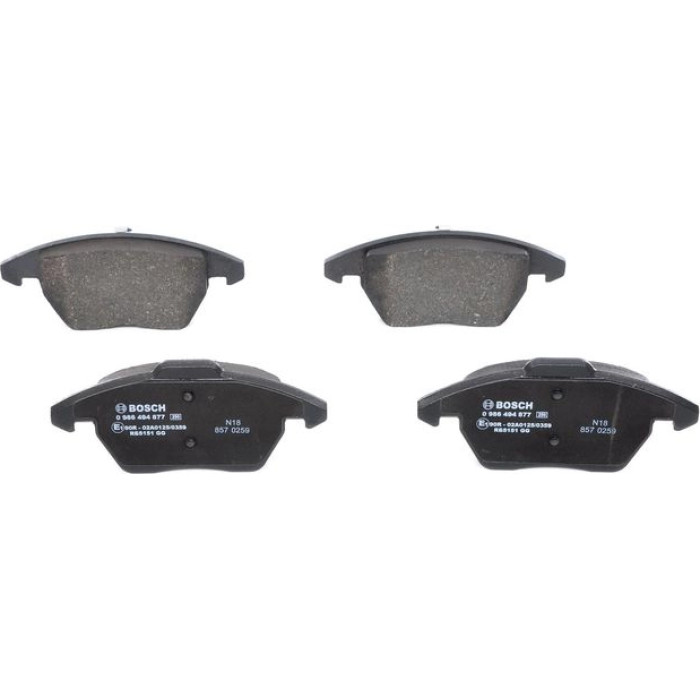0 986 494 877 Bosch Bremsbelagsatz Premium 0 986 494 877 0 986 494 877 Bosch Bremsbelagsatz Premium 0 986 494 877