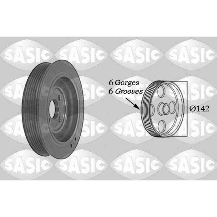 SASIC Riemenscheibe, Kurbelwelle 5150H30 SASIC Riemenscheibe, Kurbelwelle 5150H30