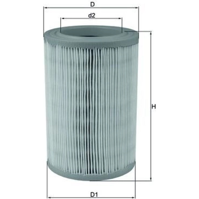 MAHLE Luftfilter LX 3285 MAHLE Luftfilter LX 3285