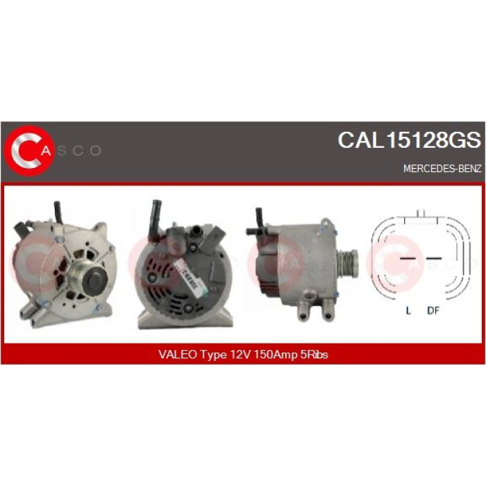 CASCO Generator CAL15128GS CASCO Generator CAL15128GS